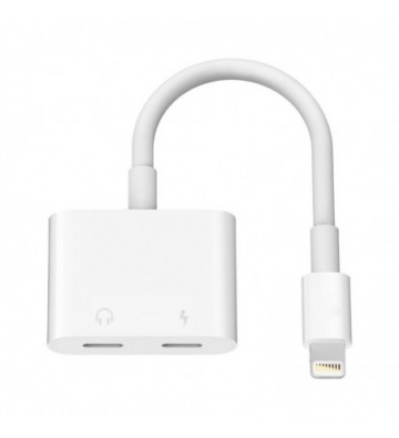 Adaptador lightning a doble...