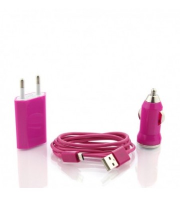 Cargador micro Usb 3 en 1