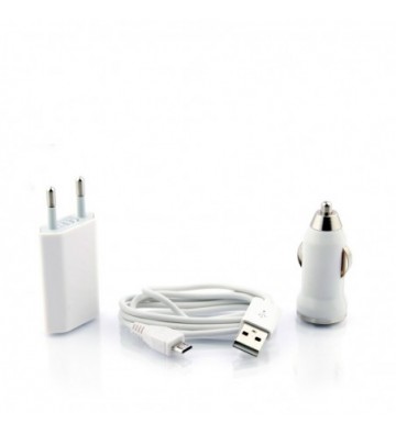 Cargador micro Usb 3 en 1