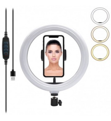 Anillo led estudio de 10...