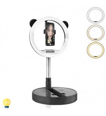 Anillo luz LED estudio de...