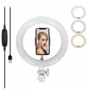 Anillo led estudio con...