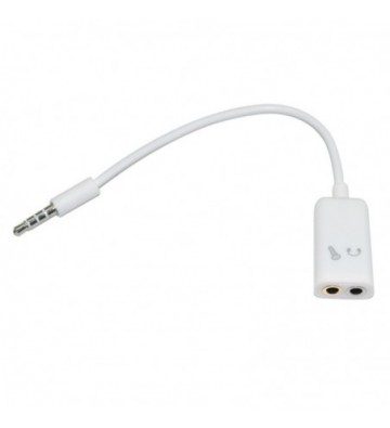 CABLE MINIJACK DOBLE ENTRADA