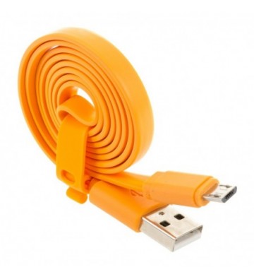 CABLE DE DATOS PLANO MICRO USB